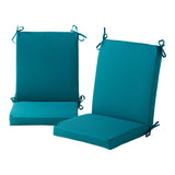High Back Dining Chair Pad - SET OF 2