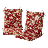 High Back Dining Chair Pad - SET OF 2