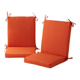 High Back Dining Chair Pad - SET OF 2