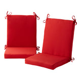 High Back Dining Chair Pad - SET OF 2