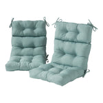 Outdoor Highback Chair Cushion Set - SET OF 2