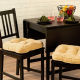 Microfiber Dining Chair Pads - Set of Two