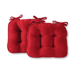 Microfiber Dining Chair Pads - Set of Two