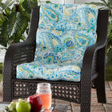 44" x 21" Outdoor Highback Chair Cushion