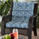 44" x 21" Outdoor Highback Chair Cushion