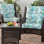 Outdoor Highback Chair Cushion Set - SET OF 2