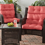 Outdoor Highback Chair Cushion Set - SET OF 2