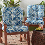 42" x 21" Outdoor Chair Cushion - SET OF 2