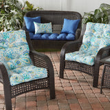 Outdoor Highback Chair Cushion Set - SET OF 2