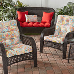 Outdoor Highback Chair Cushion Set - SET OF 2