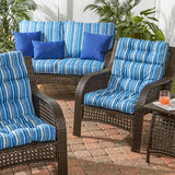 44" x 21" Outdoor Highback Chair Cushion