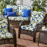 44" x 21" Outdoor Highback Chair Cushion