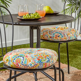 15" Round Outdoor Bistro Cushion - SET OF 2