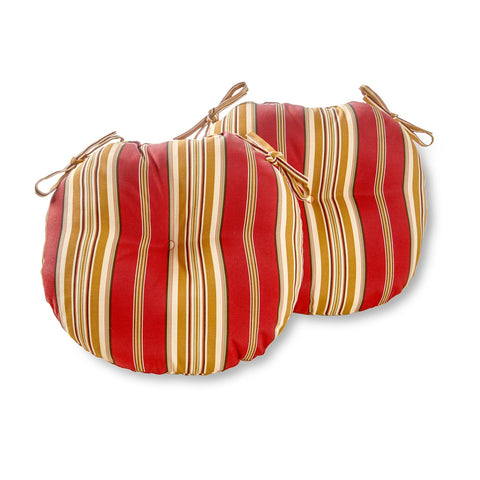 15" Round Outdoor Bistro Cushion - SET OF 2
