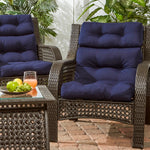 Outdoor Highback Chair Cushion Set - SET OF 2