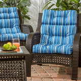 Outdoor Highback Chair Cushion Set - SET OF 2