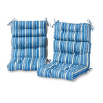 Outdoor Highback Chair Cushion Set - SET OF 2