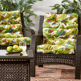 Outdoor Highback Chair Cushion Set - SET OF 2