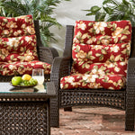 Outdoor Highback Chair Cushion Set - SET OF 2