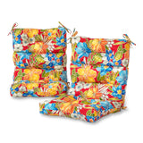 Outdoor Highback Chair Cushion Set - SET OF 2