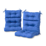 Outdoor Highback Chair Cushion Set - SET OF 2