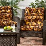 Outdoor Highback Chair Cushion Set - SET OF 2