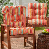 42" x 21" Outdoor Chair Cushion - SET OF 2