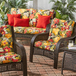 44" x 21" Outdoor Highback Chair Cushion