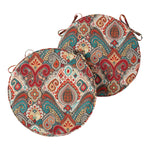 NEW 18" Round Bistro Seat Pad - SET OF 2