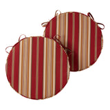 NEW 18" Round Bistro Seat Pad - SET OF 2