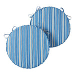 NEW 18" Round Bistro Seat Pad - SET OF 2