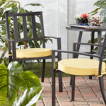 NEW 18" Round Bistro Seat Pad - SET OF 2