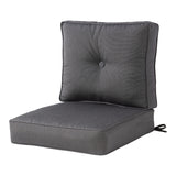 Sunbrella Button Back Deep Seat Cushion Set