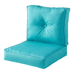 Sunbrella Button Back Deep Seat Cushion Set