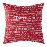 18" Merry Christmas Throw Pillow