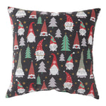 18" Holiday Gnomes Throw Pillow