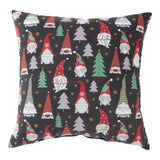 18" Holiday Gnomes Throw Pillow