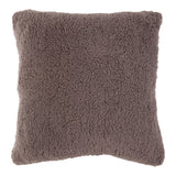 Sherpa Fleece Throw Pillow