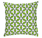 20" Square Rings Pattern Toss Pillow