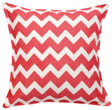 20" Square Chevron Pattern Toss Pillow