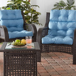 Outdoor Highback Chair Cushion Set - SET OF 2