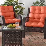 Outdoor Highback Chair Cushion Set - SET OF 2