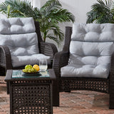 Outdoor Highback Chair Cushion Set - SET OF 2