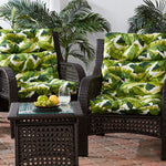 Outdoor Highback Chair Cushion Set - SET OF 2