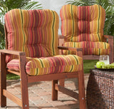 42" x 21" Outdoor Chair Cushion - SET OF 2