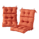 Outdoor Highback Chair Cushion Set - SET OF 2