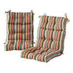 Outdoor Highback Chair Cushion Set - SET OF 2