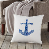 20" Square Toss Pillow - Sea/Marine Patterns