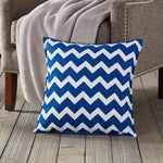 20" Square Chevron Pattern Toss Pillow