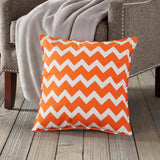 20" Square Chevron Pattern Toss Pillow